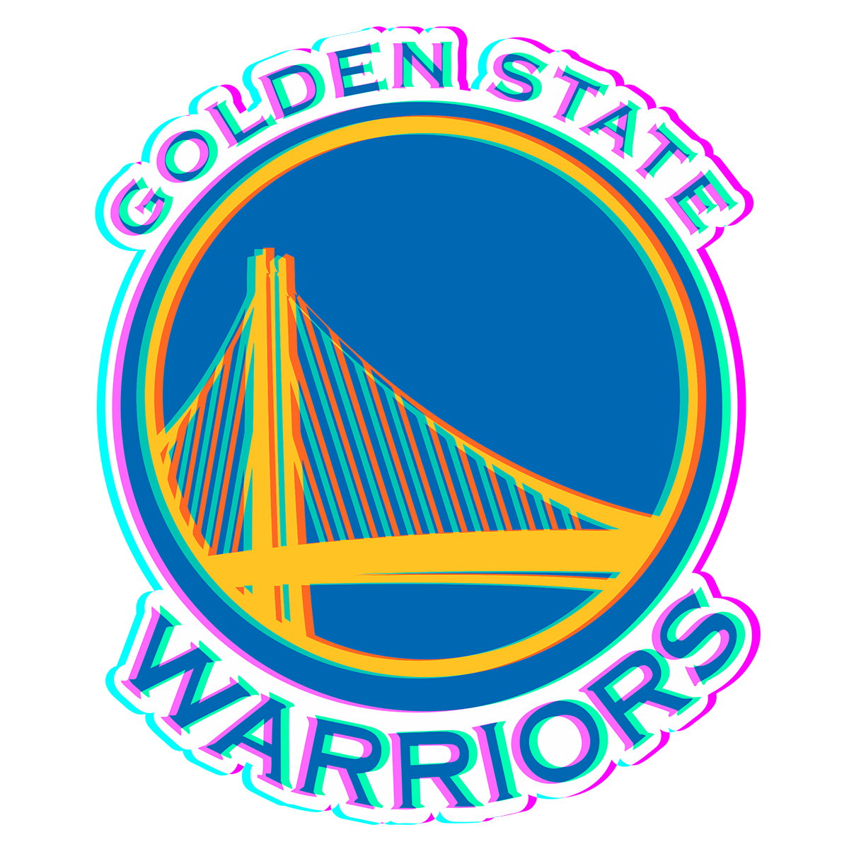 Phantom Golden State Warriors logo iron on paper